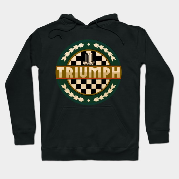 Triumph Sports Cars England Hoodie by Midcenturydave